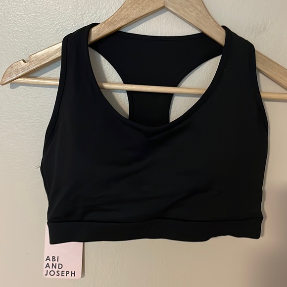 NWT ABI AND JOSEPH Run Swim High Support Sports Bra. Medium - Picture 1 of 9